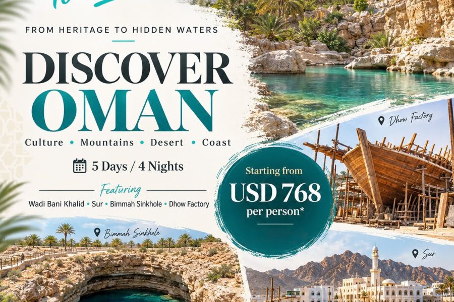 Discover Oman: Culture • Mountains • Desert • Coast